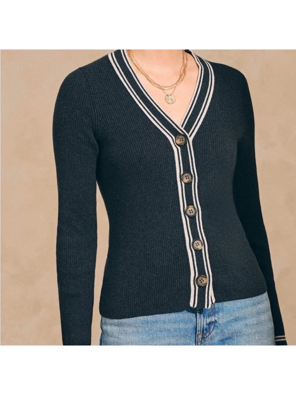 Faherty Women Soft Cardigan - Button down Women Sweater